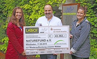 Scheckübergabe