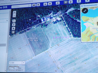 Projektplanung mit Geoinformationssystem