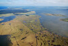 Insel Kirr aus der Vogelperspektive