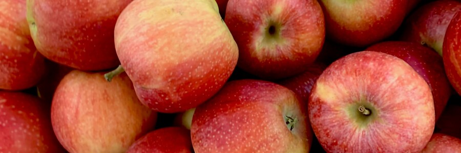 äpfel auf einem haufen